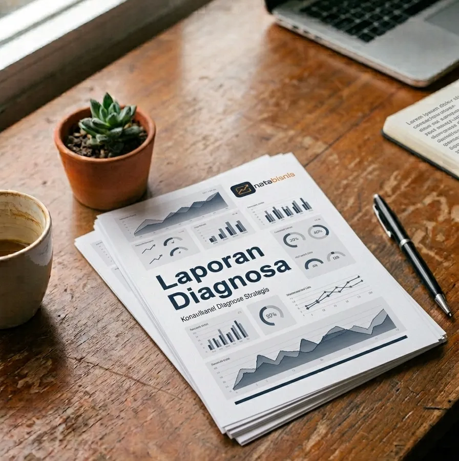 Sampul Laporan Diagnosa & Prioritas tercetak