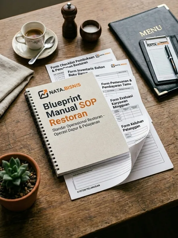 Dokumen tercetak & berjilid: Manual SOP & Form